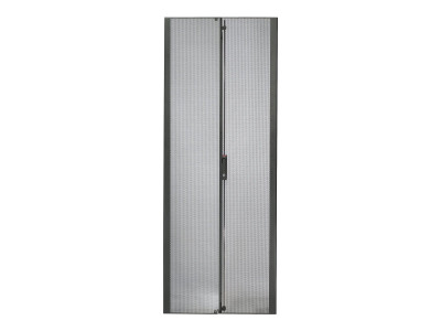 APC : NETSHELTER SX 42U 600MM WIDE PERFORATED SPLIT DOORS BLACK