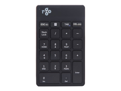 R-Go Tools : R-GO NUMPAD BREAK ERGONOMIC NUMERIC WIRELESS KEYPAD BLACK