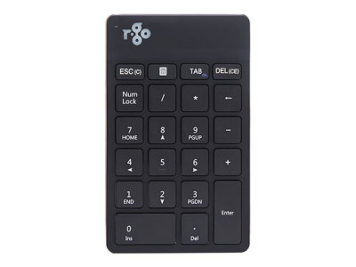 R-Go Tools : R-GO NUMPAD BREAK ERGONOMIC NUMERIC WIRELESS KEYPAD BLACK