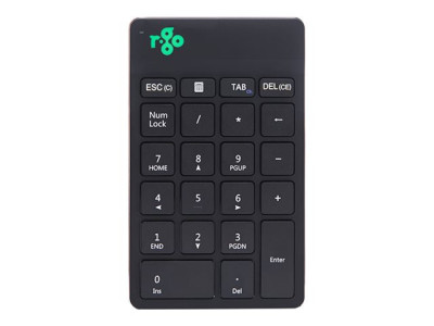 R-Go Tools : R-GO NUMPAD BREAK ERGONOMIC NUMERIC WIRELESS KEYPAD BLACK