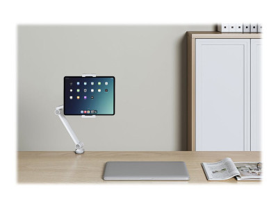 Neomounts : TABLET DESK CLAMP (SUITED FROM 4.7IN UP TO 12.9IN) WHITE