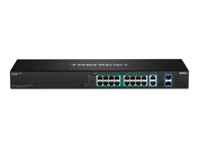 TrendNet : 18-PORT GIGABIT HIGH POWER POE+ SWITCH (440W)