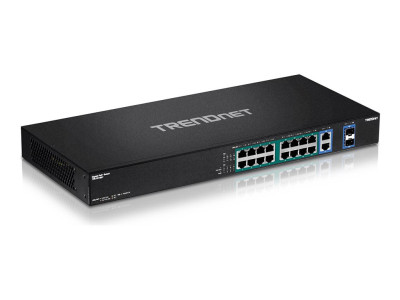 TrendNet : 18-PORT GIGABIT HIGH POWER POE+ SWITCH (440W)