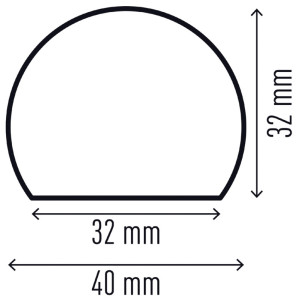 DURABLE Profilé de protection pour les surfaces S10