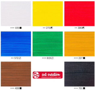 ROYAL TALENS Acrylique Art Creation, 12 ml, set de 24