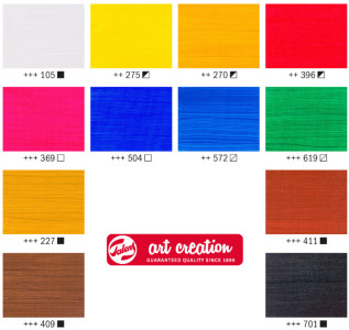 ROYAL TALENS Acrylique Art Creation, 12 ml, set de 24
