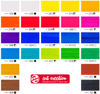 ROYAL TALENS Acrylique Art Creation, 12 ml, set de 24