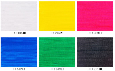 ROYAL TALENS Acrylique Art Creation Primary Set, 6 x 12 ml