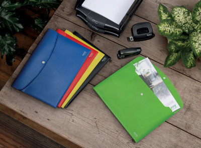 LEITZ Pochette à documents Recycle, A4, PP, noir