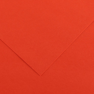 CANSON Papier Vivaldi, 500 x 650 mm, 240 g/m2, clémentine
