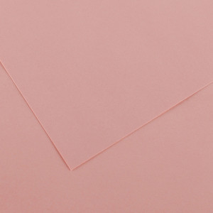 CANSON Papier Vivaldi, 500 x 650 mm, 240 g/m2, rose pétale