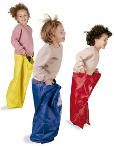 agipa APLI Kids Jeu de la course en sac PARTY TIME