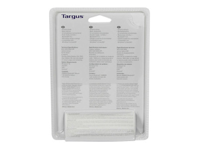 Targus : TARGUS ANTIMICROBIAL COMPACT DUAL MODE WIRELESS OPTICAL MOUSE