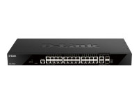 D-Link : 28-P SMART MANAGED SWITCH GIGABIT STACKABLE 4X 10G
