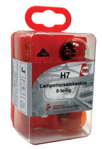 IWH Kit d'ampoules et de fusibles de rechange H7, 8 pièces