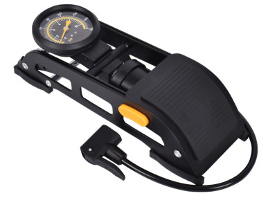 IWH Pompe à pied un cylindre, noir