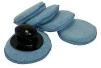 IWH Disque microfibre pour voiture, avec poignée amovible IWH Disque microfibre pour voiture, avec poignée amovible