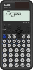 CASIO Schulrechner FX-85DE CW, Solar-/Batteriebetrieb