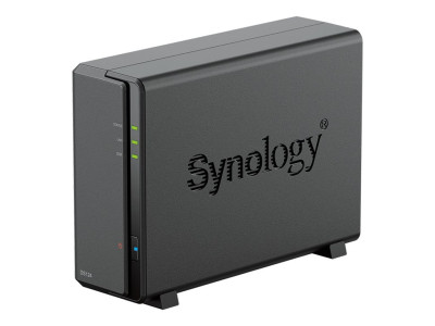 Synology : DS124 RTD1619B 1.7GHZQC 1GBDDR4 1X 1GBE RJ-45 2X USB 3.2 GEN I