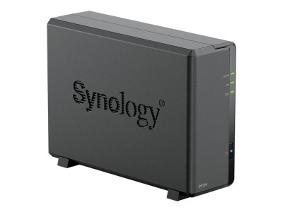 Synology : DS124 RTD1619B 1.7GHZQC 1GBDDR4 1X 1GBE RJ-45 2X USB 3.2 GEN I