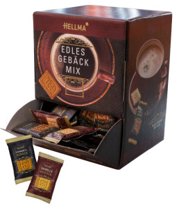 HELLMA Mélange de biscuits élégants, emballage unitaire