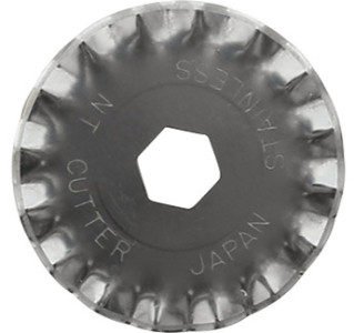 NT Cutter Lame de rechange BW-28P, coupe ondulée