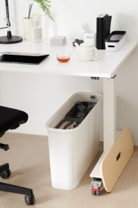 smartstore Boîte de rangement COLLECT Slim, 46 litres, blanc