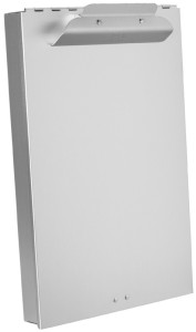 Läufer Porte-formulaire avec compartiment, en aluminium, A4