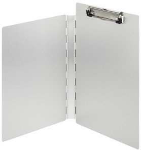 Läufer Porte-bloc pour documents, aluminium, ouverture