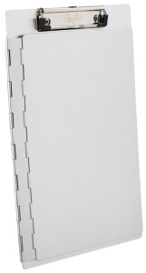 Läufer Porte-bloc pour documents, aluminium, ouverture