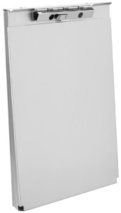 Läufer Porte-formulaire, en aluminium, avec compartiment