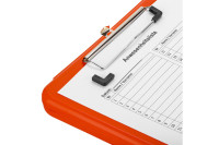 Läufer Porte-bloc à pince Safety, avec compartiment, jaune