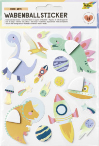 folia Wabenball-Sticker JUNGLE