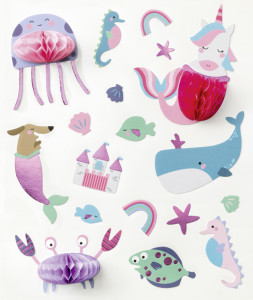 folia Wabenball-Sticker JUNGLE