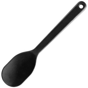 Gastro Max Cuillère en silicone, (L)60 mm, noir