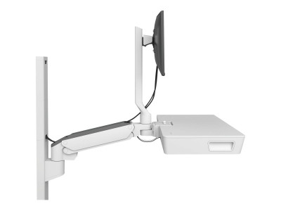 Ergotron : CAREFIT COMBO SYSTEM avec WORKSURFACE SNOW