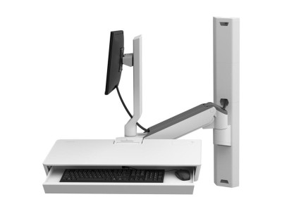 Ergotron : CAREFIT COMBO SYSTEM avec WORKSURFACE SNOW