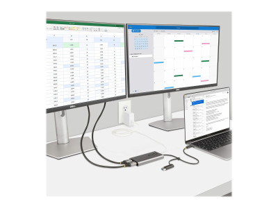 Startech : USB-C TO DUAL-HDMI ADAPTER - USB TO HDMI CONVERTER 4K 60HZ PD