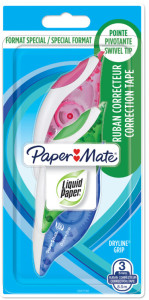 Paper:Mate Ruban correcteur DRYLINE GRIP, blister de 3