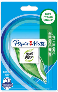 Paper:Mate Ruban correcteur DRYLINE GRIP, blister de 3