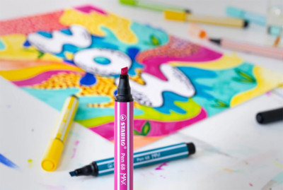 STABILO Feutre Pen 68 MAX, rouge clair