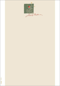 sigel Papier à motif de Noël 