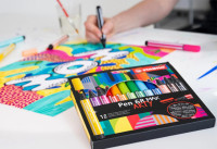 STABILO Feutre Pen 68 MAX, étui de 6 ARTY