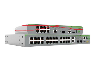 Allied Telesis : L3 STACKABLE SWITCH 24X 10/100/ 1000-T 2X 1/2.5/5/10G-T 2X SFP+