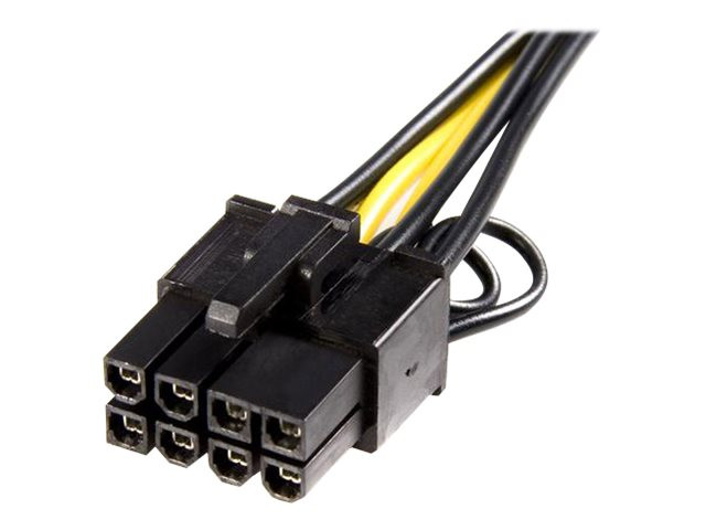 Câble adaptateur d'alimentation LP4 vers carte vidéo Express PCI 8 broches  de 15 cm