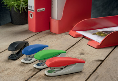 Agrafeuse recyclée LEITZ Nexxt, Capacité : 30 feuilles, Bleu