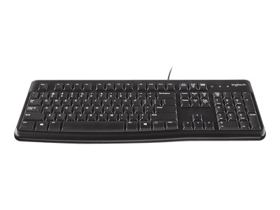 Logitech : COMBO CLAVIER SOURIS MK120 NOIR FILAIRE USB AZERTY fr