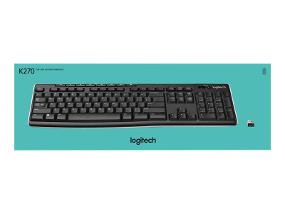 Logitech : WIRELESS KEYBOARD K270 FRENCH LAYOUT NEW 01 JAN 2012 fr