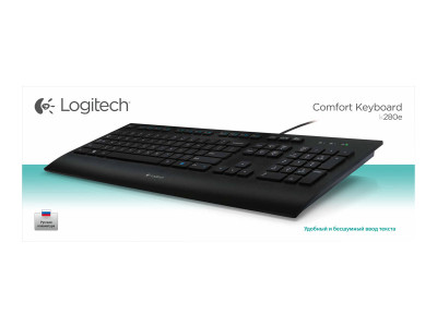 Logitech : CLAVIER FILAIRE K280E NOIR USB AZERTY FRANCAIS fr