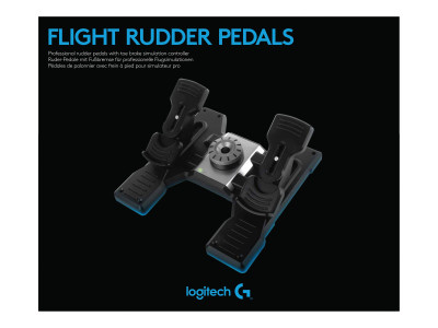 Logitech : LOGITECH G SAITEK PRO FLIGHT RUDDER PEDALS - USB - WW